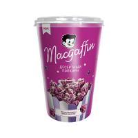 Попкорн карамельный Macgaffin со вкусом чёрной смородины и глазурью
